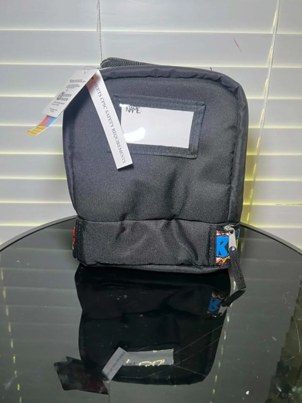 Brand New Ryan's World Kids' Dual Compartment Lunch Bag.